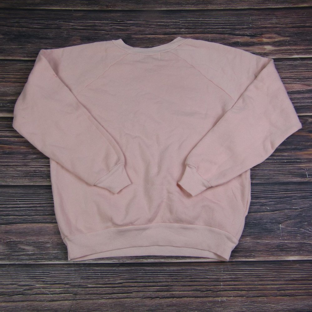 Wildfox NEW NWT Small Pink Find Yourself Graphic Crewneck Sweater - Picture 6 of 6
